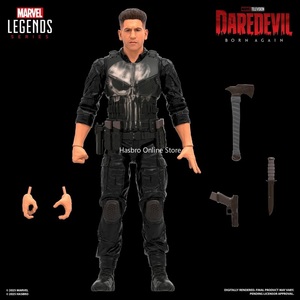 Figura de Anime de PVC de <span class=keywords><strong>Daredevil</strong></span> Born Again Punisher de la Serie Marvel Legends de Hasbro, Escala 1:12, 15 cm, Nuevo Modelo de Juguete de Plástico en Preventa - Product Image 4