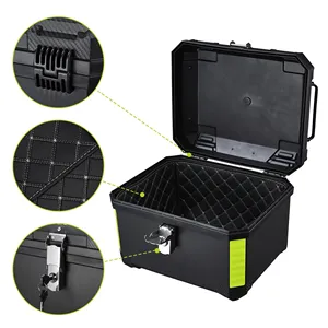 Boîte arrière universelle pour moto 45L & Bagages - <span class=keywords><strong>Top</strong></span> <span class=keywords><strong>case</strong></span> étanche en ABS pour les aventures de tourisme sportif, rénovation/mise à niveau - Product Image 3