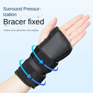 Velcro ayarı için elastik Spandex bileklik nefes bilek koruma sabit eklem için çift sıkıştırma atel - Product Image 2