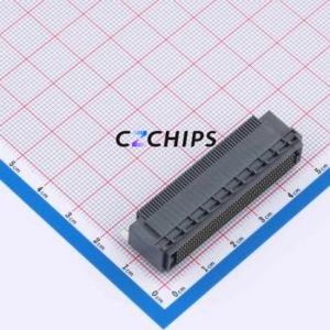 SEAF8-50-1-S-08-2-RA Board-to-Board & Backplane Connector SMD,P=0.8mm,Horizontal Mount Connector 0.8mm Horizontal Mount 8 Gold - Product Image 1