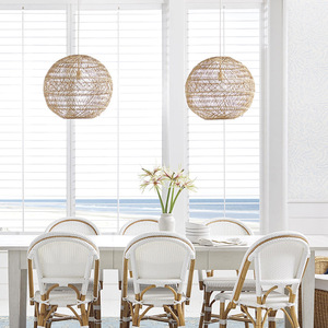 Rero fatto a mano moderno Rattan sud-est asiatico <span class=keywords><strong>lampadario</strong></span> di bambù per casa Hotel soggiorno ristorante con lampadina sorgente luminosa - Product Image 5