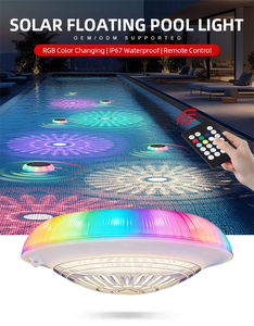 <span class=keywords><strong>Lampe</strong></span> <span class=keywords><strong>solaire</strong></span> LED pour piscine, petite <span class=keywords><strong>lampe</strong></span> <span class=keywords><strong>flottante</strong></span> de jardin IP67 étanche RGB rechargeable avec lumière colorée changeante - Product Image 1