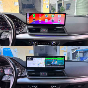Autoradio multimédia pour Audi Q5L 2018-2020 avec écran large 14,9 pouces, compatible MTK8667, navigation MMI d'origine. - Product Image 4