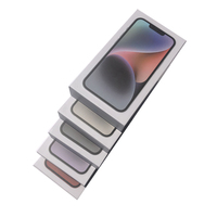 Emballage de vente au détail pour téléphone portable, boîte en papier pour étui iPhone 14 14 Plus