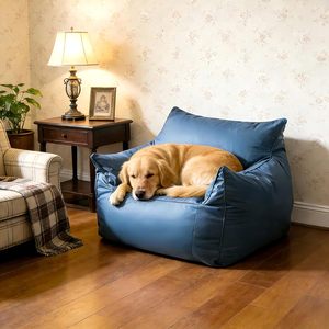 Super Comfy Relaxing Design <b>Bean</b> <b>Bag</b> Linen Sofa Chairs <b>Bean</b> <b>Bag</b> Sofa for Adults - Product Image 2