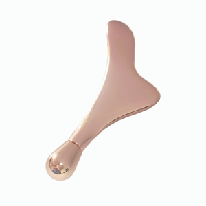 Outils de lifting du visage en guasha, rouleau de massage pour les yeux en or rose - Product Image 4