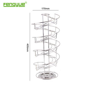 Porta Cápsulas de Café y Cubiertos Giratorio de Metal Multifuncional de 24 Piezas, Ecológico, para <span class=keywords><strong>Dolce</strong></span> <span class=keywords><strong>Gusto</strong></span>, Venta al por Mayor - Product Image 4
