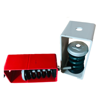 Support de suspension flexible LIVA-EP LHS pour extérieur, isolateur de chocs, supports à ressorts, amortisseurs anti-vibrations en acier galvanisé