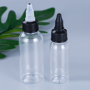 Wholesale Empty <b>Plastic</b> Squeeze Hair Oil Applicator Packaging Bottle With Twist-open Dispensing Cap - Product Image 5