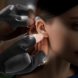 Gants lumineux LED étanches avec recharge USB en stock pour la pêche nocturne, les réparations d'urgence, <span class=keywords><strong>lampe</strong></span> à doigts en alliage d'aluminium - Product Image 2