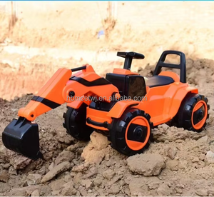 China Goedkope Prijs Oplaadbare Batterij Mini Ride Op Auto Kids Elektrische Mini Roterende Graver