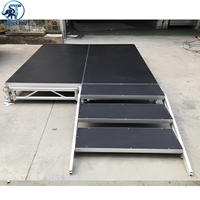 Scène de danse portable et assemblable pour spectacle musical