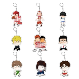 Slam Dunk Gantungan Kunci Akrilik Akagi Hanamichi Sakurrukawa <span class=keywords><strong>Miyagi</strong></span> Mitsui Gambar Kartun Cosplay Akrilik Lucu Liontin portachiavi - Product Image 1
