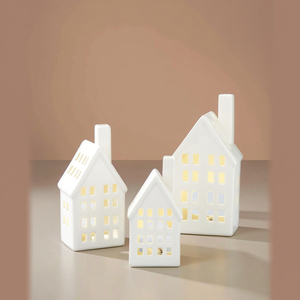 <span class=keywords><strong>Porcelaine</strong></span> Noël découpé bougie moule décoration LED <span class=keywords><strong>photophore</strong></span> <span class=keywords><strong>maison</strong></span> bougeoir pour <span class=keywords><strong>maison</strong></span> fête vacances ornements - Product Image 2