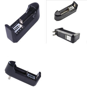 Chargeur de batterie au lithium D1010 pliable à une baie/une fente, prise EU/US, pour batteries <span class=keywords><strong>14500</strong></span>/18650 - Product Image 4