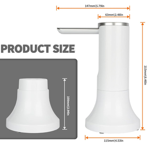 Wholesale Wholesale Desktop Foldable Automatic Portable Usb Rechargeable Dispenser Water Pump for 5 Gallon Jug - Product Image 3