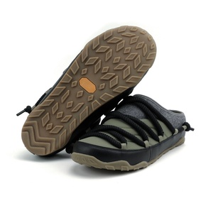 2025 New Arrival Summer Anti-slip Inner Heightening 2.5CM Men's Mesh Half <strong>slippers</strong> Lightweight Breathable Baotou <strong>slippers</strong> - Product Image 5