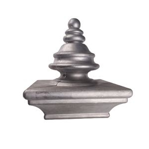 Adornos para Postes de Cerca de Jardín de 100x100 o 4x4, Marco de Metal Fundido a Presión de Aluminio, Servicio de Modelado 3D Incluido - Product Image 1