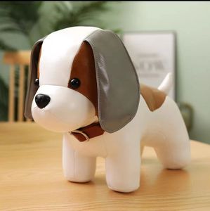 ODM/OEM deri sevimli aslan fil açık kahverengi inek peluş oyuncak odası oturma odası dekorasyon - Product Image 2