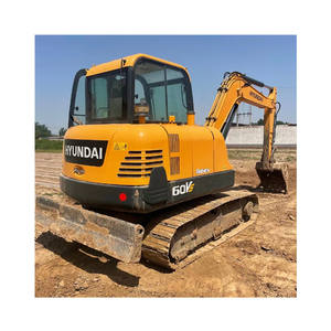 Excavadora HYUNDAI 60 Usada de Alta Calidad, Original Coreana, Económica, para Excavación Agrícola - Product Image 6
