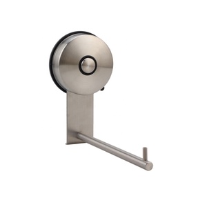 <b>Suction</b> Cup Toilet Paper Holder Bathroom <b>Hooks</b> for Towel Wall Mounted Toilet Roll Holder Tissue Paper - Product Image 3