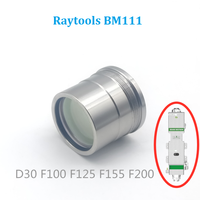 Lentille de focalisation Laser à Fiber avec support de lentille BT240S BM114 0-6KW tête de coupe Laser D30 37 F100 125 collimateur