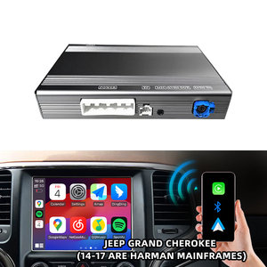 Oem ODM không dây Carplay Adapter <span class=keywords><strong>Android</strong></span> hộp tự động cho Jeep Grand Cherokee 2014 2017 Gương liên kết đài phát thanh nâng cấp màn hình Carplay - Product Image 1