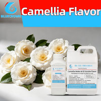 BLUEBROWN Extrait de Camélia Concentré Hydrosoluble et Liposoluble, Arôme Floral Sucré, pour Usage Alimentaire et Boissons