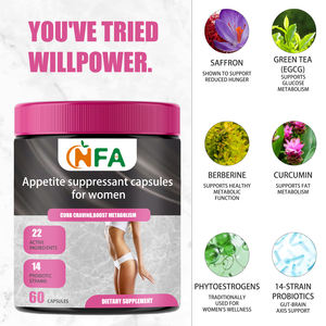 Cápsulas Supresoras del Apetito OEM para Mujeres con Extracto de Granos de Café Verde, Apoya el Apetito Equilibrado, la Energía, el Estado de Ánimo y la Salud - Product Image 3