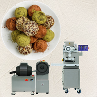 Machine automatique BK-180D de fabrication de boules de pâte à biscuits aux pépites de chocolat Machine à boules de chocolat et de noix Laddu Laddo Machine à vendre