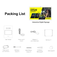 Tableta Android 13 de 4+64 GB para Montaje en Pared OEM, Pantalla de Señalización Digital, APK Abierto, POE, NFC Opcional, Wi-Fi6, BT