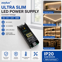 Alimentation LED ultra-mince 12V pleine puissance 60W 100W 150W 200W 300W 400W, driver LED à tension constante pour bande LED CE RoHS