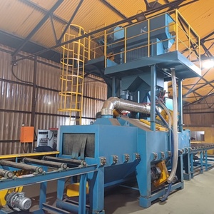Máquina de Granallado Industrial Automática Q69 con Rodillos Transportadores, Controlada por PLC, Accionada por Motor, para Placas de Acero/Vigas en H - Product Image 2