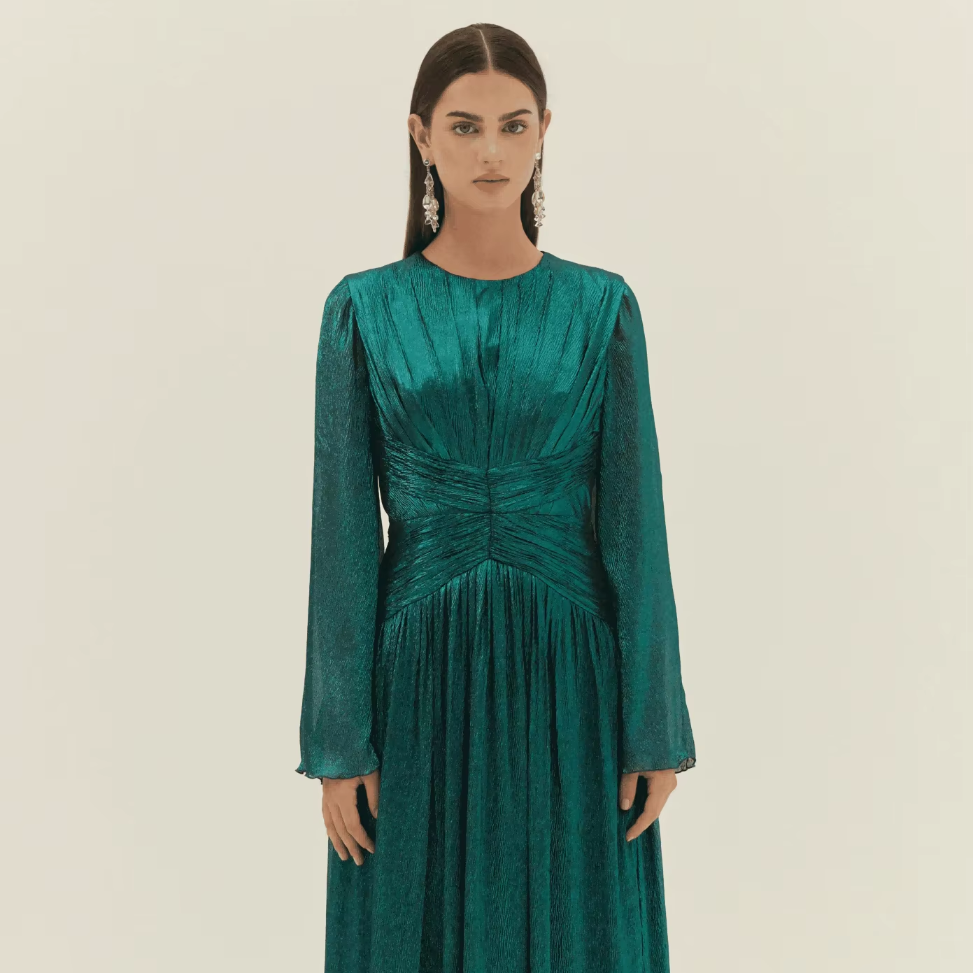 Elegant Eid Dress 2026 Jalabiya Dress Fashion Slimming the Best-selling  Satin Design Green Simple Satin Design Satin Design| Alibaba.com