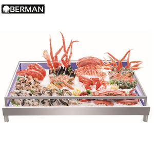 Équipement alimentaire Yinger, traiteur, banquet, présentoir à glace, fruits <span class=keywords><strong>de</strong></span> <span class=keywords><strong>mer</strong></span>, présentoir acrylique pour buffet <span class=keywords><strong>de</strong></span> mariage - Product Image 3