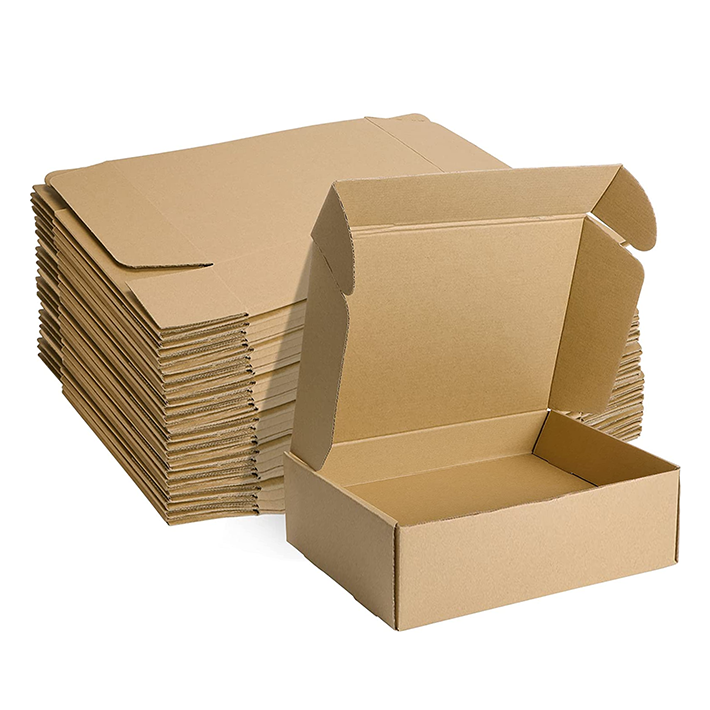 Factory Custom Logo Recyclable Paper Cardboard Moving Printed Mailing Packaging Delivery Shipping Corrugated Carton Box