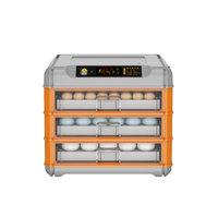 Machine à Couver les Poussins à Capacités Variées (64, 128, 192, 256, 320 Œufs) – Incubateur Automatique avec Retournement pour Œufs d'Autruche, Canard et Oie
