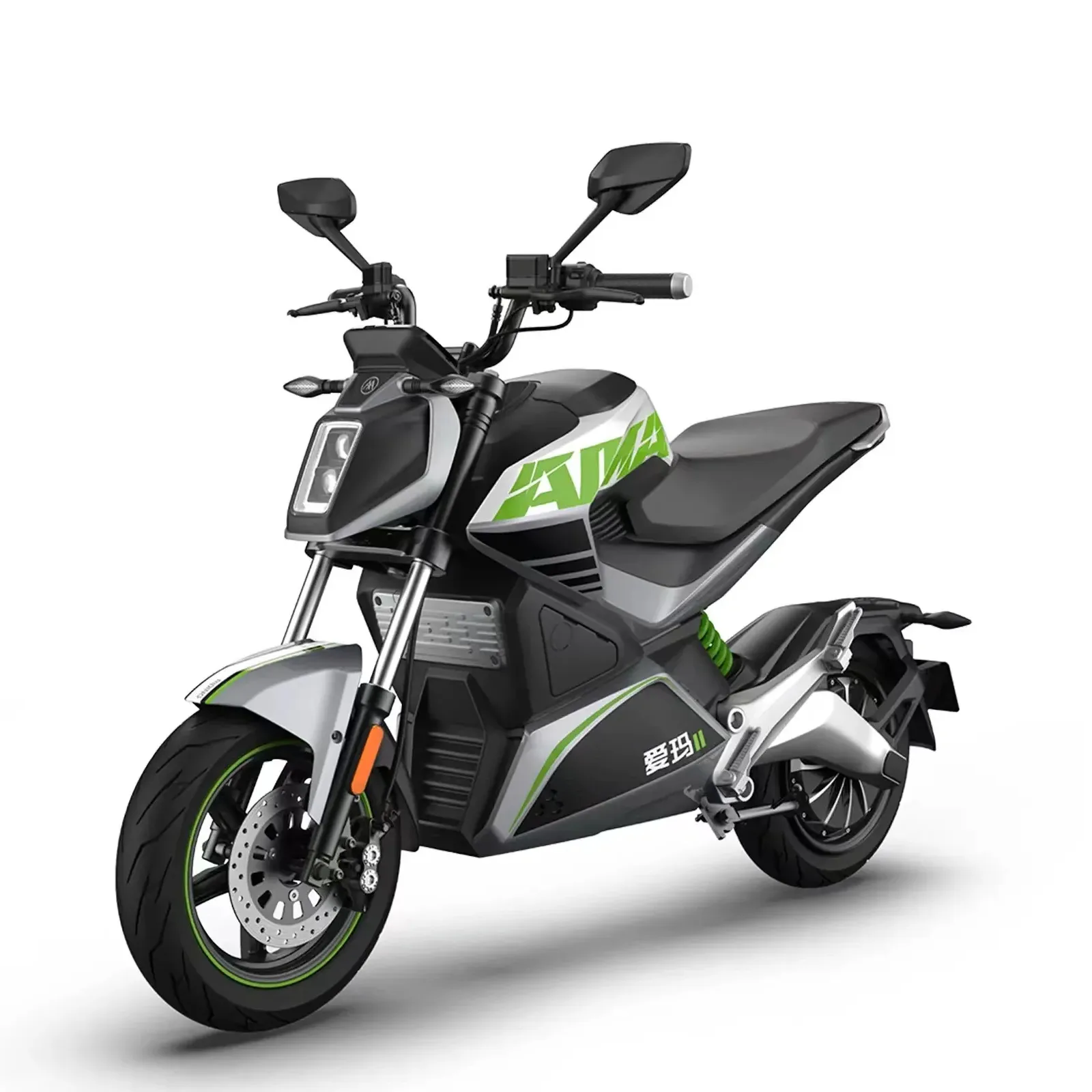 Motocicletta elettrica a buon mercato 2024 Emma Dream Maker è dotata di un motore ad alte prestazioni da 2500W con forte potenza e 3 modalità di guida