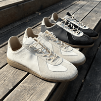 Chaussures d'entraînement classiques allemandes AA+ de haute qualité pour couple, en cuir véritable, décontractées, à boucle moine, bout rond, à lacets, argentées, printemps-automne