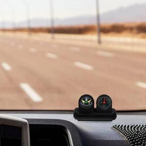 <span class=keywords><strong>Boussole</strong></span> de voiture avec thermomètre, guide de navigation multifonctionnel à monter sur le tableau de bord, <span class=keywords><strong>boussole</strong></span> directionnelle pour accessoires de véhicule automobile - Product Image 4