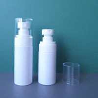 Flacon pulvérisateur blanc en PET de 40 ml, 50 ml, 60 ml, 80 ml, 100 ml, flacon pulvérisateur à fine brume pour eau et liquides
