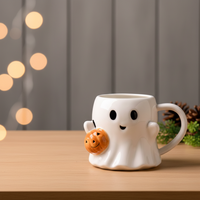 Tasse d'Halloween fantôme citrouille : le meilleur cadeau de fête