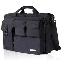 Porte-documents multifonctionnel Sac à main et sac de voyage pour ordinateur portable avec poches