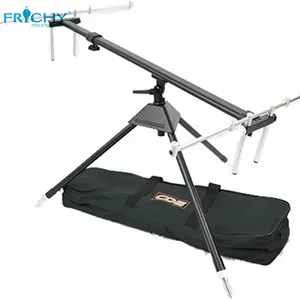 EP07 Fishing Rod Bracket Rack Fishing Adjustable Retractable Design Folding Aluminum Alloy Rod Pod