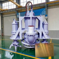 Pompe à boue submersible résistante à l'usure, pompe à sable et gravier submersible, pompe à boue submersible avec turbine A05
