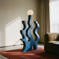 Lampadaire moderne minimaliste en fer ST, couleur variable, grande taille, pour décoration de chambre, éclairage d'appoint pour canapé et coins, garantie 1 an