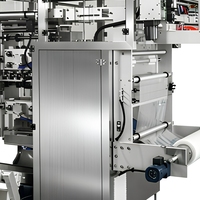 Machine automatique multi-voies à scellage 4 côtés haute productivité, facile à utiliser, pour sacs métalliques, avec surveillance à distance pour l'industrie agroalimentaire