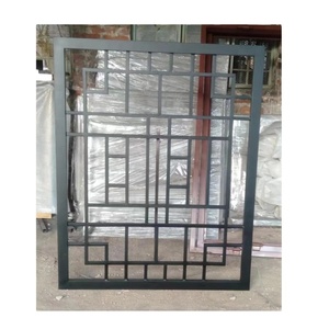 Diseño de Rejilla de Hierro Forjado para Ventanas, Rejilla de Seguridad de Hierro Forjado para Ventanas - Product Image 1