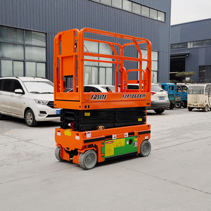 Plateforme de travail élévatrice à ciseaux autopropulsée portable FASITE, à batterie, avec élévateur hydraulique FZPT0608M (contactez notre service commercial) - Product Image 2