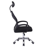 Chaise de direction pivotante moderne réglable en usine Anji Chaise de sommeil inclinable Chaise de bureau ergonomique en maille avec accoudoir